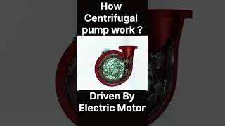 How is the Centrifugal pump working in 3D animation pump [upl. by Ricardama]