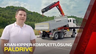 PALFINGER  PALDRIVE CraneTipper Complete Solution [upl. by Eolhc]