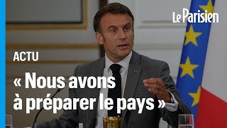 Remaniement  ce quil faut retenir de la prise de parole de Macron [upl. by Camden]