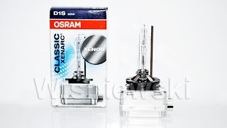 D1S OSRAM 66140 XENARC CLASSIC XENON [upl. by Jacobah]