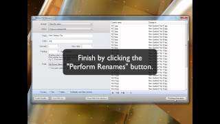 Better File Rename for Windows  Screencast [upl. by Ambur]