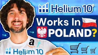 Does Helium 10 Work In Poland Is Helium 10 Available In Amazon FBA Poland Which Tools Work There [upl. by Virgel3]