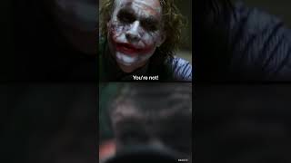 Heath Ledger Joker vs Barry Keoghan Joker subtitle [upl. by Yehus]