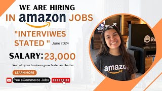 we are Hiring for Amazon  free jobs in Amazon  interviews going on [upl. by Manlove]