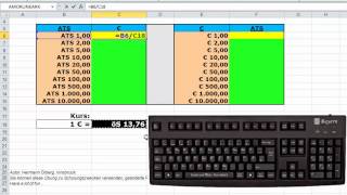 Excel für Einsteiger Formeln kopieren und Zellbezüge [upl. by Schrick]