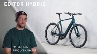 Editor Hybrid  CUBE Bikes Official [upl. by Fenner519]