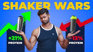 PLASTIC SHAKER VS METAL SHAKER  ARE YOU BUYING THE RIGHT PROTEIN SHAKER BOTTLE  health fitness [upl. by Dnomde130]