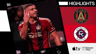 Atlanta United vs New England Revolution  Hattrick For Giakoumakis  Full Match Highlights [upl. by Ordisi220]