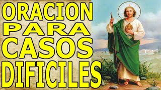 Oracion Poderosa a San Judas Tadeo para Casos Dificiles  Jovenes con Jesus [upl. by Obmar]