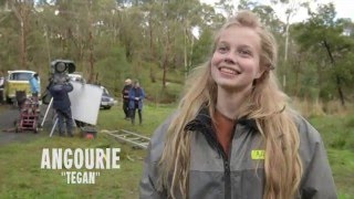 Behind The Scenes with Angourie Rice  Nowhere Boys The Movie [upl. by Inavihs]