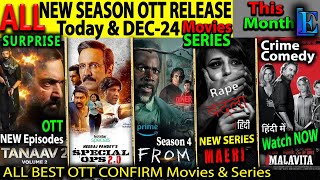 NEW SERIES OTT Release Date DEC l Hindi Movies WebSeries SpecialOps20 FROM4 Tanaav2AllEpisodes [upl. by Errol]