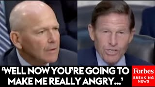 346 People Died Richard Blumenthal Explodes At Boeing CEO During Contentious Hearing [upl. by Necyla99]