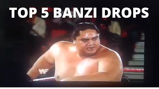 Yokozunas Top 5 Banzai Drops in 2 Minutes [upl. by Bernardine]