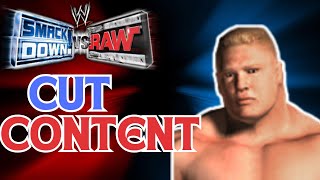 A DEEP DIVE INTO SMACKDOWN VS RAWS CUT CONTENT [upl. by Concoff335]