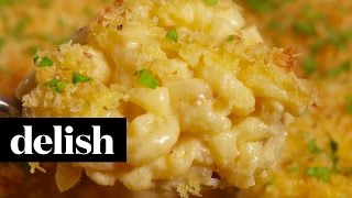 Three Cheese Mac  Delish [upl. by Anelaf]