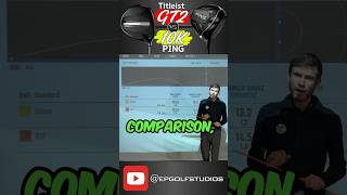 Titleist GT2 vs Ping 10K FULL DATA COMPARISON golf golfswing golfer golflife golftips [upl. by Skinner945]