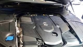 Mercedes Benz SClass 2018 Engine Bay Video [upl. by Darell]