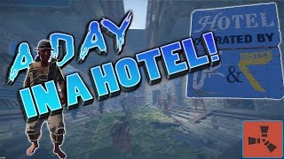 《RUST》DEFENDING THE HOTEL ft JordanRants [upl. by Sigismond]