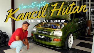 Kancil Hutan  engine bay Touch up  JBDet KancilFighter [upl. by Yssep200]