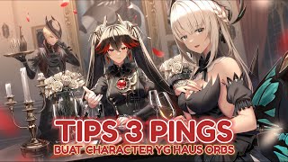 TIPS 3 PING BUAT CHARACTER YG HAUS ORBS BEGINNER GUIDE  PUNISHING GRAY RAVEN [upl. by Opiak]