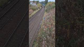 68002 Hill starts the 4D47 Inverness to Coatbridge tesco at Culloden Moor 26102024 [upl. by Lunetta]