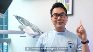 6 Tips To Clean Removable amp Permanent Retainers Dentist Advice [upl. by Dworman]