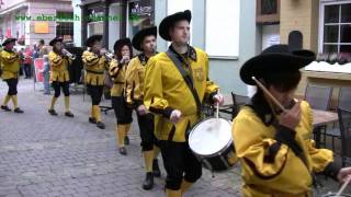 50 Jahre Fanfarenzug Eberbach Musikparade 26092010 [upl. by Rosemari]