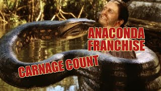 Anaconda Franchise 19972009 Carnage Count [upl. by Gilemette]