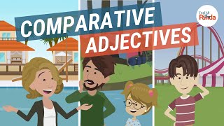 Comparative Adjectives in English Conversation  Comparing Vacations [upl. by Yhpos748]