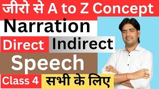 Direct amp Indirect speech for 9th 10th 11th 12th amp Competitive Exams by Kuldeep Sir [upl. by Baptist]