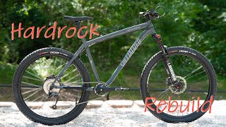 Completely rebuilding a Specialized Hardrock mountain bike [upl. by Nitsyrc]