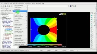 ANSYS  Solve  Postprocess  Stress  Strain  Tutorial  GRS [upl. by Mussman994]