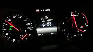 A45 AMG 2018 model acceleration 0kmh250kmh [upl. by Anuaf709]