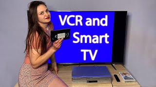 Connecting an old HiFi stereo VCR to Smart TV 4K the second method  Xiaomi LED TV  Samsung VCR [upl. by Pell]