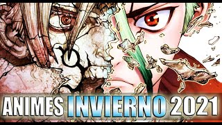 ESTRENOS ANIME INVIERNO 2021 [upl. by Shayn]