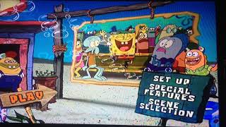 The SpongeBob SquarePants Movie 2004 DVD Menu Walkthrough [upl. by Ahseer]