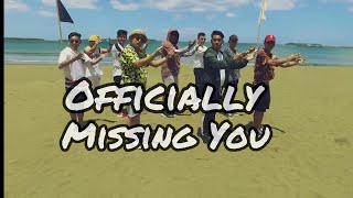 Officially Missing You LOWER KEY PIANO KARAOKE Tamia with Lyrics [upl. by Nyledam]