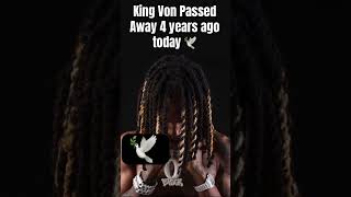 King Von passed away 4 years ago today kingvon lildurk fyp viralvideo viralshorts freelildurk [upl. by Sergio]