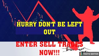 V75 1s LIVE SELL TRADE HAPPENING NOW ENTER SELL POSITIONS [upl. by Ilesara978]