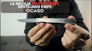 La Navaja más Elegante OCASO Knives [upl. by Bonis530]