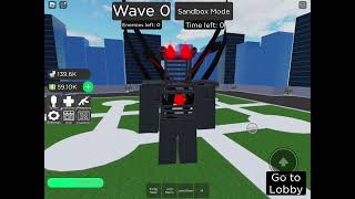 How to obtain chair titan and showcase in Roblox Super Toilet Brawl Chair titan is limited time [upl. by Nailij]