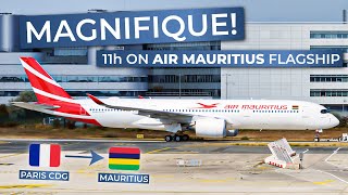 TRIPREPORT  Air Mauritius ECONOMY  Paris CDG  Mauritius  Airbus A350900 [upl. by Eirac499]