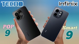 Tecno Pop 9 Vs infinix smart 9 Alin Ang mas lamang [upl. by Neural23]