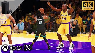 NBA 2K25  Xbox Series X Gameplay 4K [upl. by Anemij159]