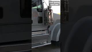 shorts Grey Kenworth W900 Parked At Sarnia Truck Stop kenworth [upl. by Brahear]