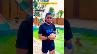 Chota bhai in swimming pool 🔥😂indian family shorts indian relatable swimming [upl. by Nosde]