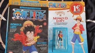 N°1 One Piece figurines Hachette Collections UNBOXING [upl. by Radbun]