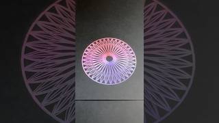 Captivating Spiral Art Timelapse  spirograph ASMR viral [upl. by Rosalia]