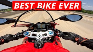 Ducati Panigale V4R First Ride and Review [upl. by Akimas638]