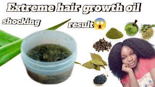 The Most Potent Hair Growth DIY Herbal Miracle Hair Oil For FAST And MASSIVE Hair Growth [upl. by Quinton406]